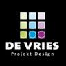 De Vries Projekt Design logo